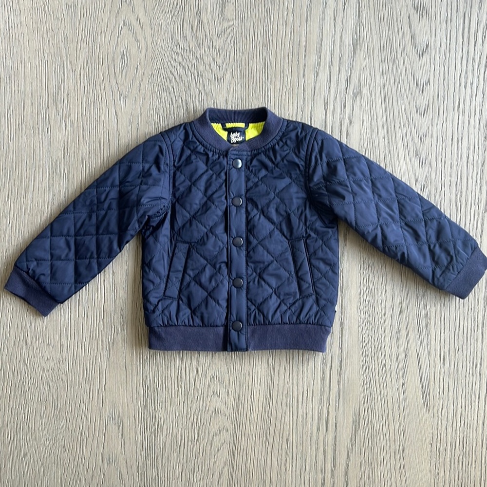 OSHKOSH BABY DIAMOND QUILTED BOMBER JACKET